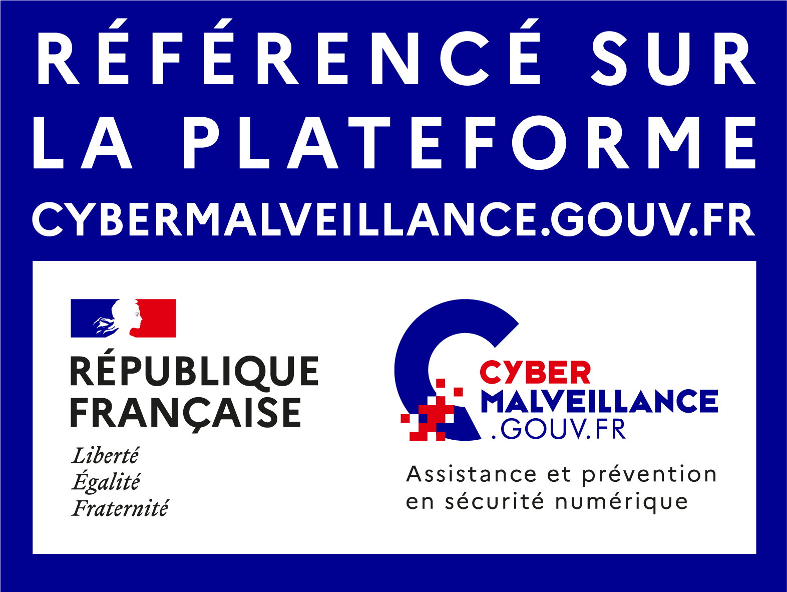 Référencé sur Cybermalveillance.gouv.fr